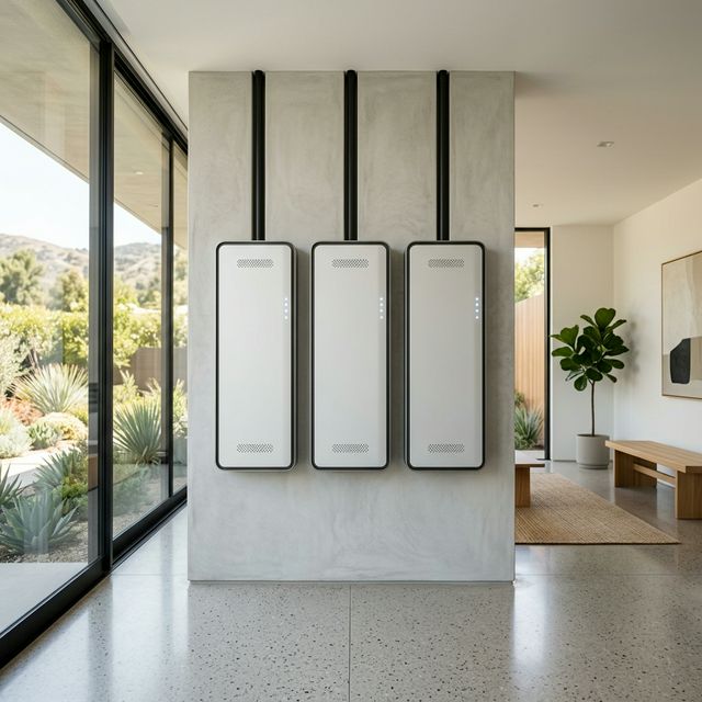 Modern Battery Storage System