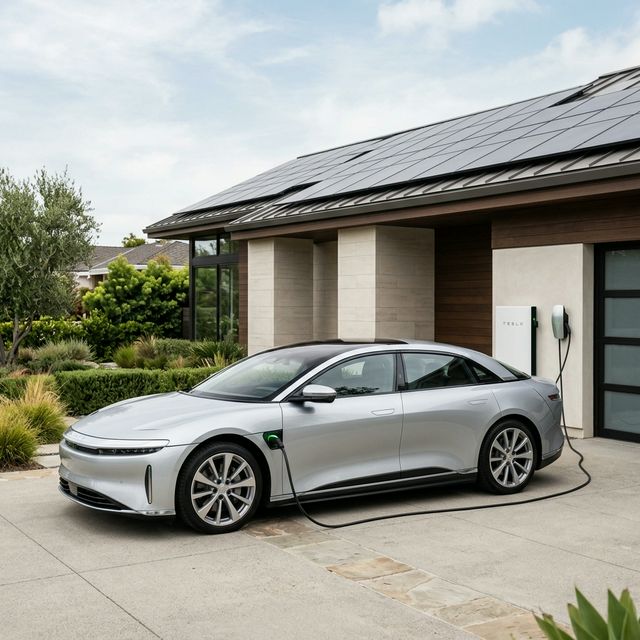 Electric Vehicle Charging with Solar Integration