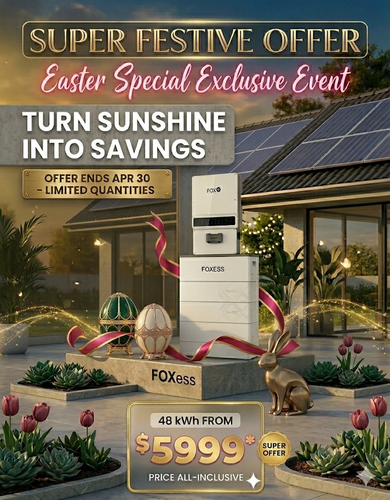 Easter Special Solar Energy 27kWh